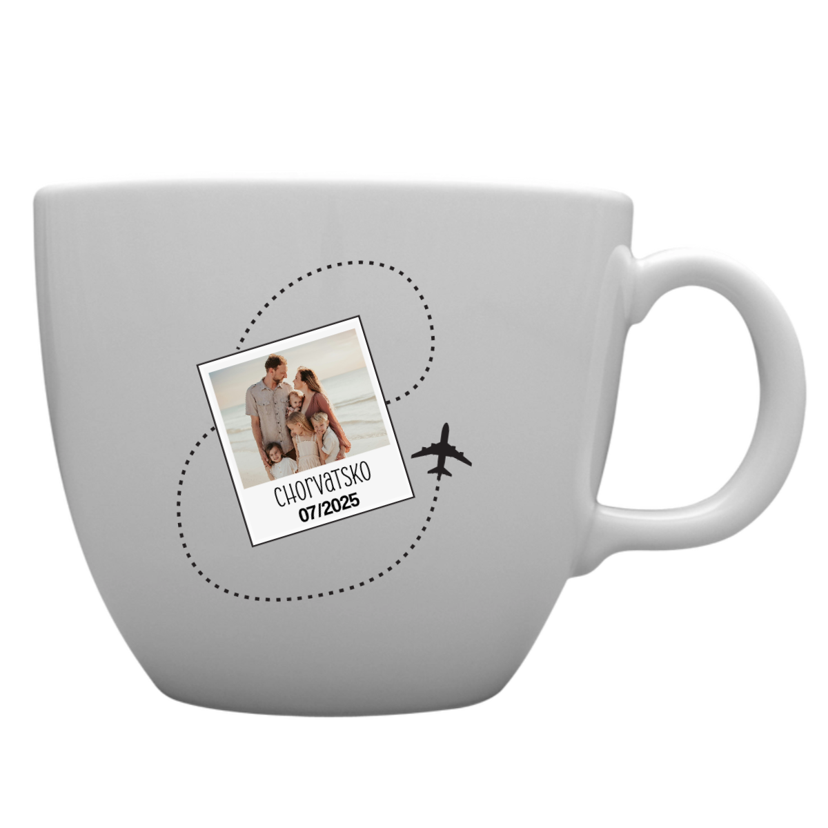 Personalizovaný cestovatelský MEGA XXL keramický hrnek 1000 ml