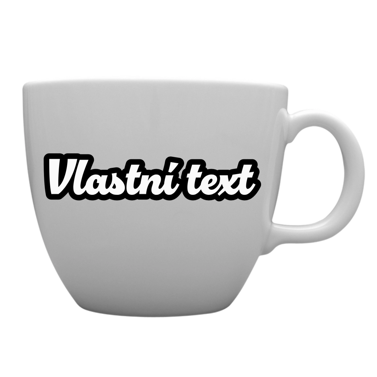 Levně Personalizovaný MEGA XXL keramický hrnek 1000 ml s obrysem