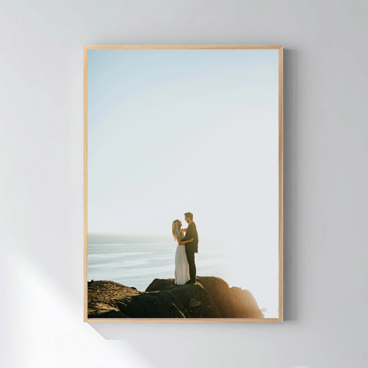 Personalizovaný magický fotoobraz v rámu - 50x70 - fotografie