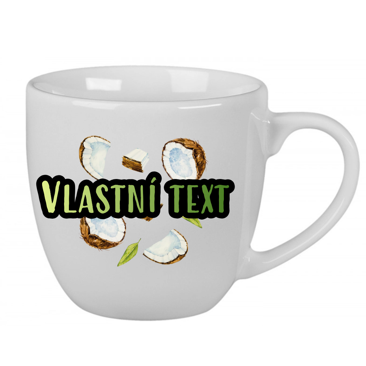 Personalizovaný keramický hrnek 400 ml s ovocem a textem (obrázek 4)