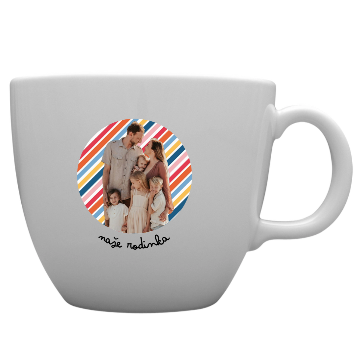 Personalizovaný MEGA XXL keramický hrnek 1000 ml s výřezem fotky na podkladu (obrázek 5)