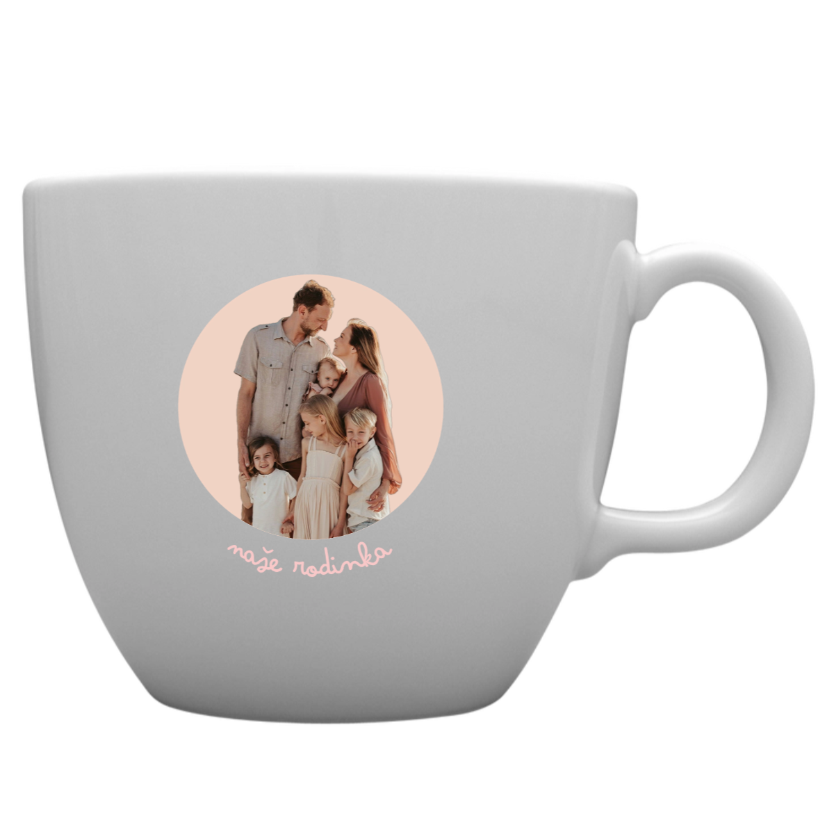 Personalizovaný MEGA XXL keramický hrnek 1000 ml s výřezem fotky na podkladu (obrázek 4)