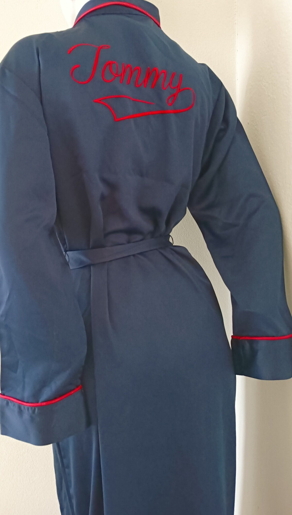 Župan Wrap Robe LS UW0UW01971-416 - Tommy Hilfiger M (obrázek 4)