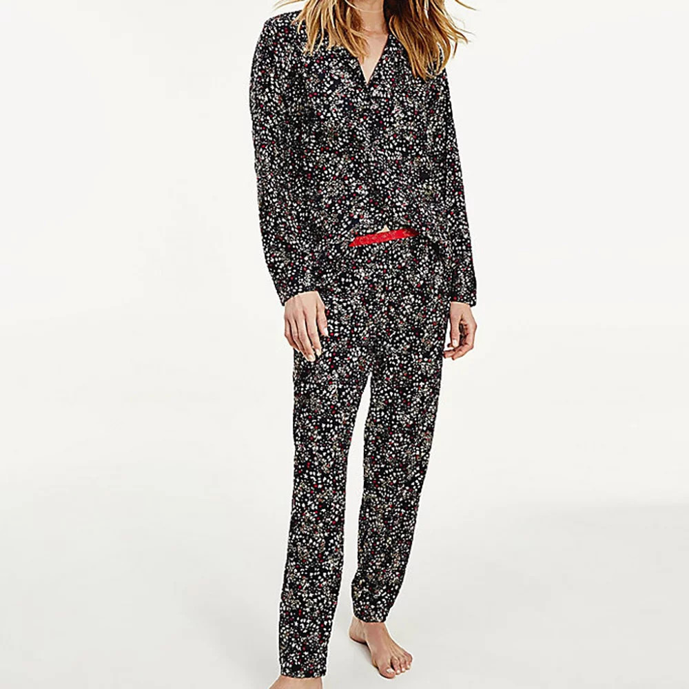 Dámský pyžamový set UW0UW02567-0ST - Tommy Hilfiger XS (obrázek 3)