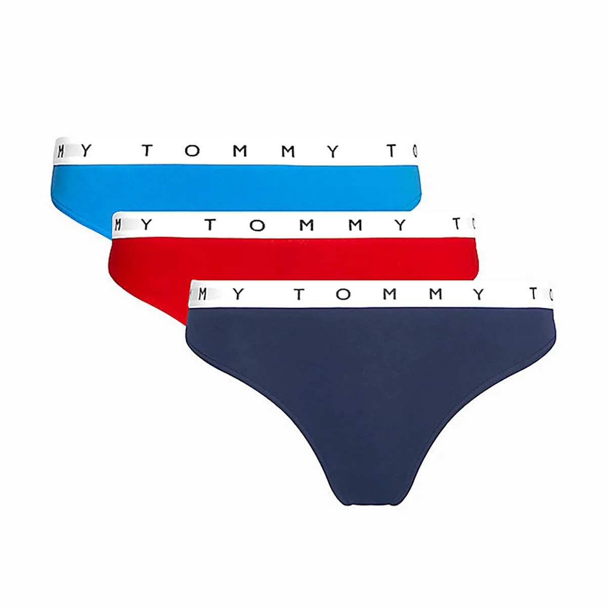 Dámská tanga 3Pack UW0UW02521-0V7 - Tommy Hilfiger L (obrázek 3)