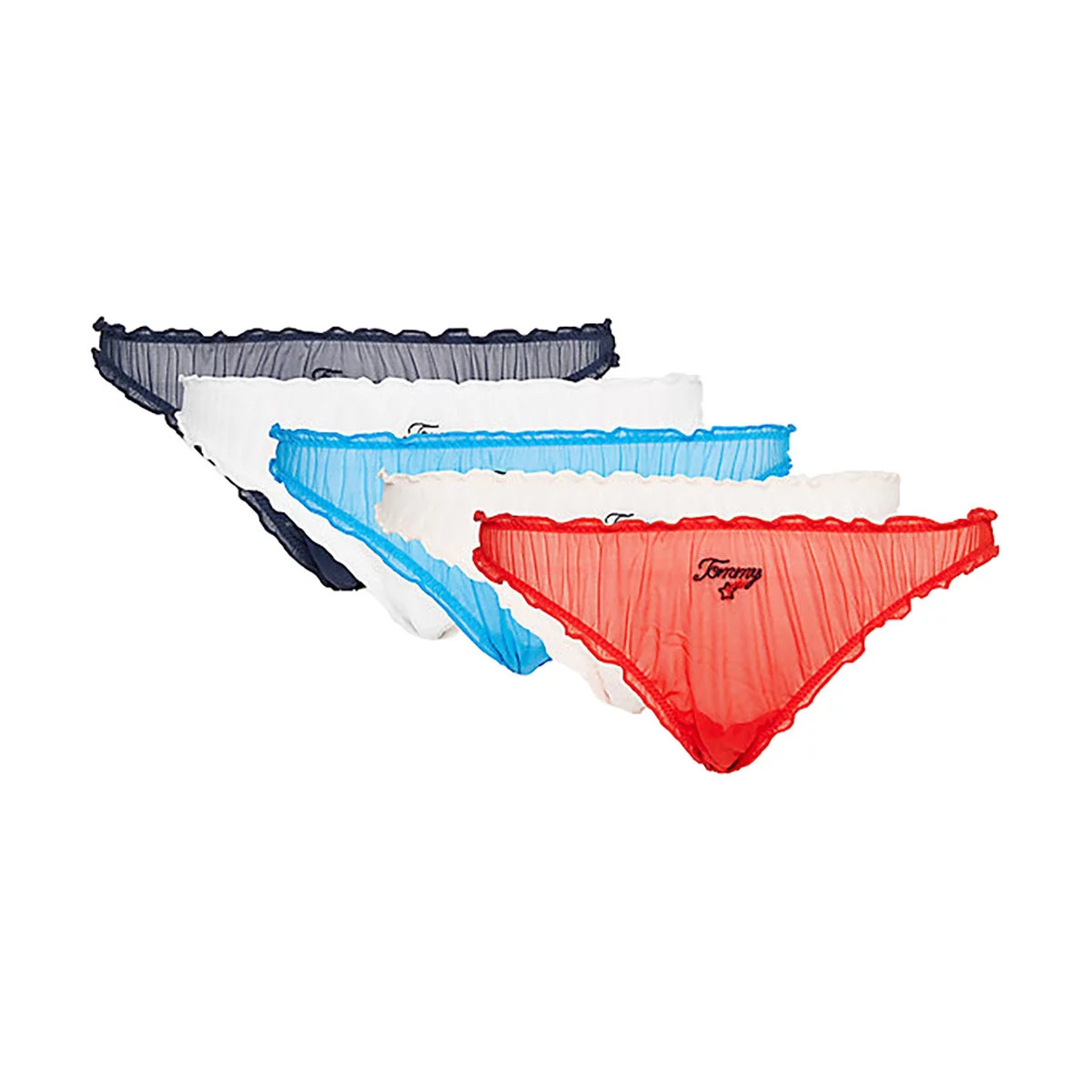 Dámské kalhotky 5Pack UW0UW04325-0V5 - Tommy Hilfiger L (obrázek 4)