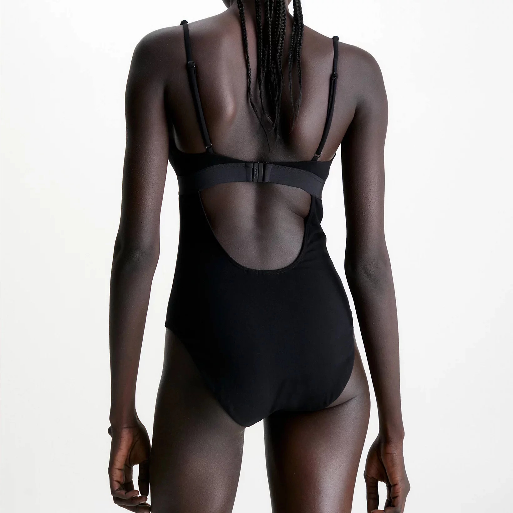 Dámské jednodílné plavky KW0KW02137-BEH - Calvin Klein S (obrázek 4)