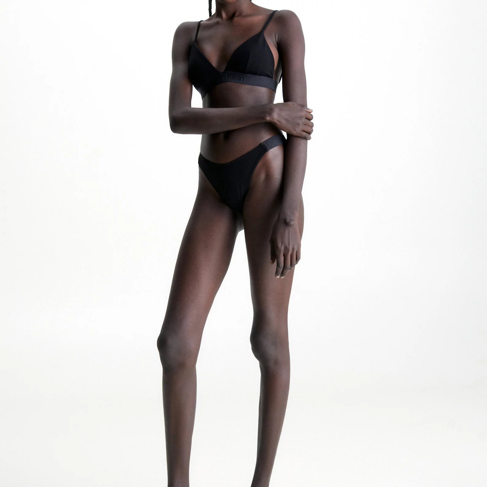 Dámský vrchní díl plavek KW0KW02029-BEH - Calvin Klein S (obrázek 4)