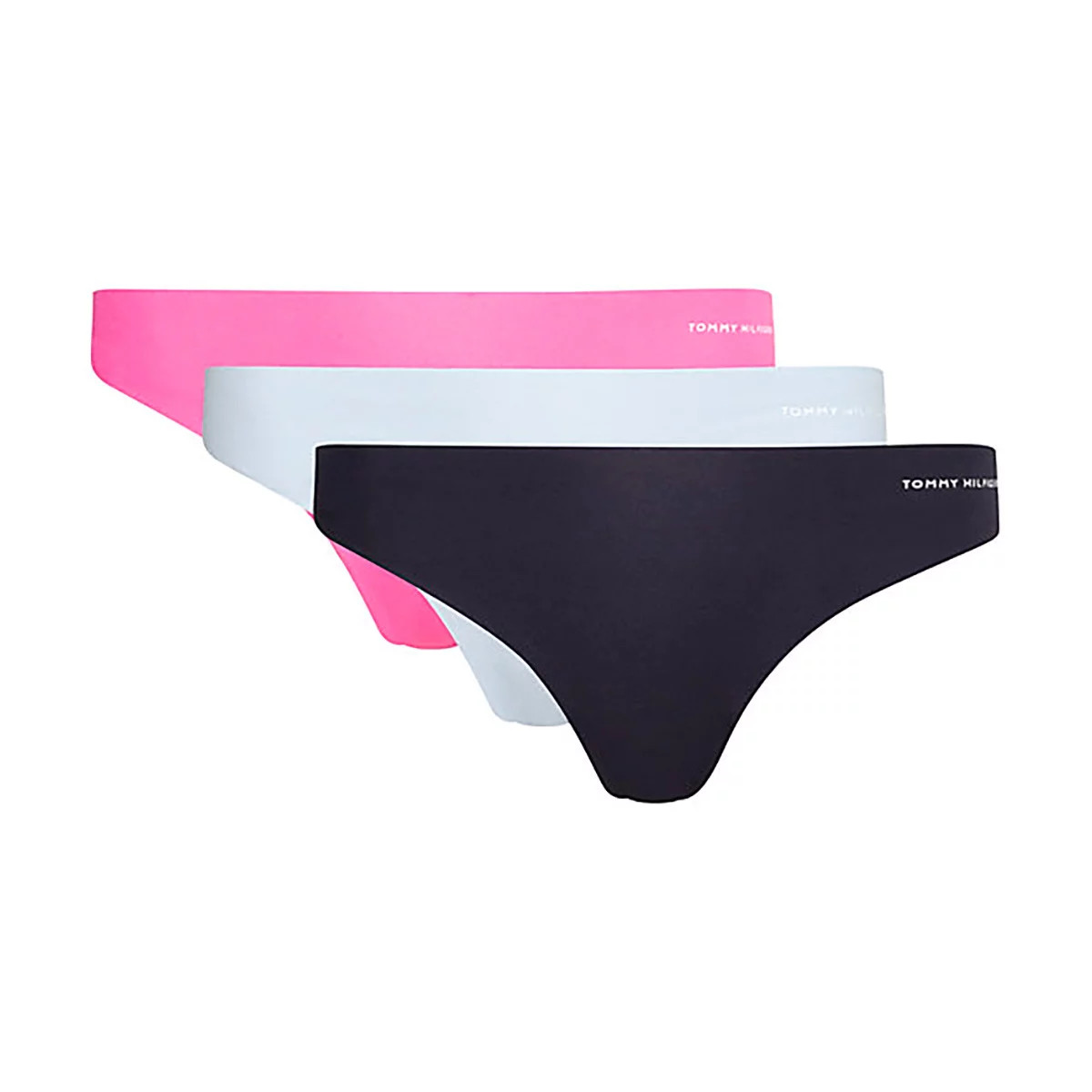 Dámská tanga Raw Cut 3 Pack UW0UW03872-0VI - Tommy Hilfiger S (obrázek 3)