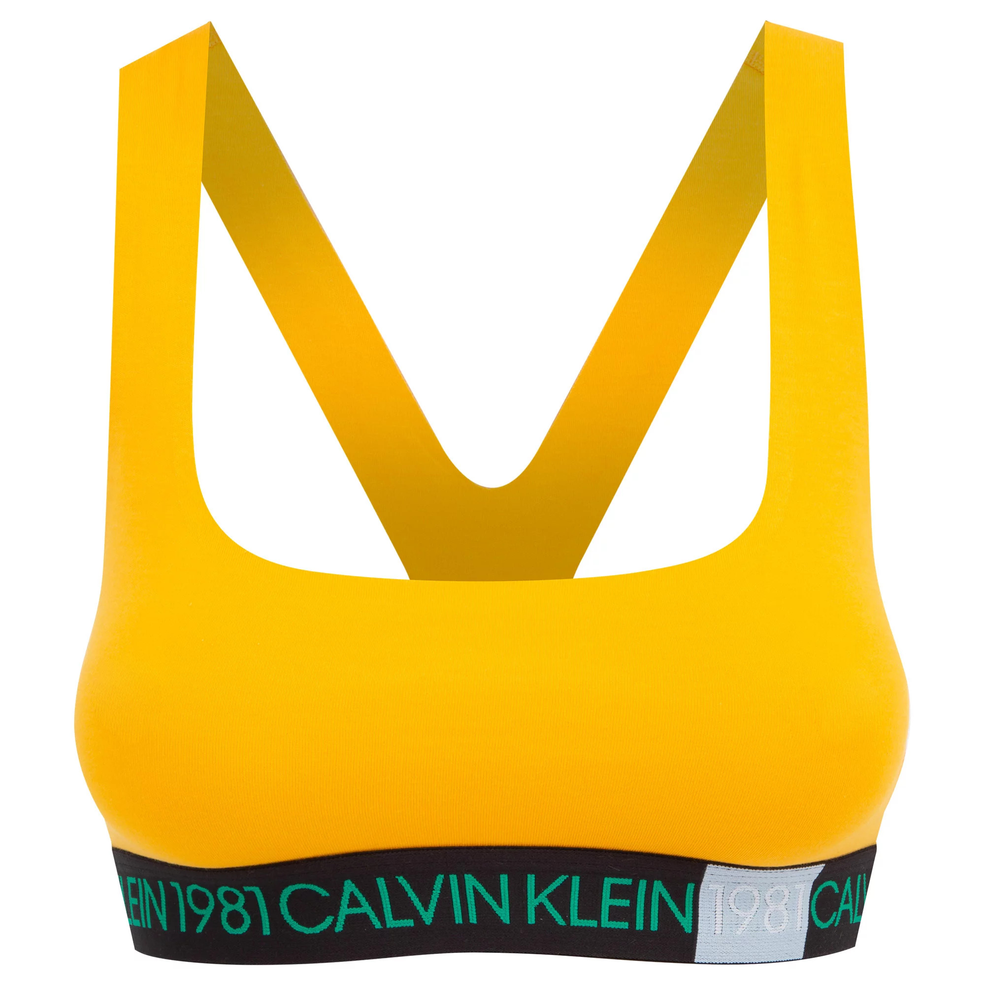 Dámská sportovní podprsenka QF5577E-1ZK - Calvin Klein M