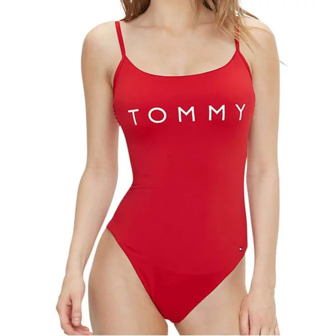Dámské jednodílné plavky UW0UW01424-611 - Tommy Hilfiger S (obrázek 3)