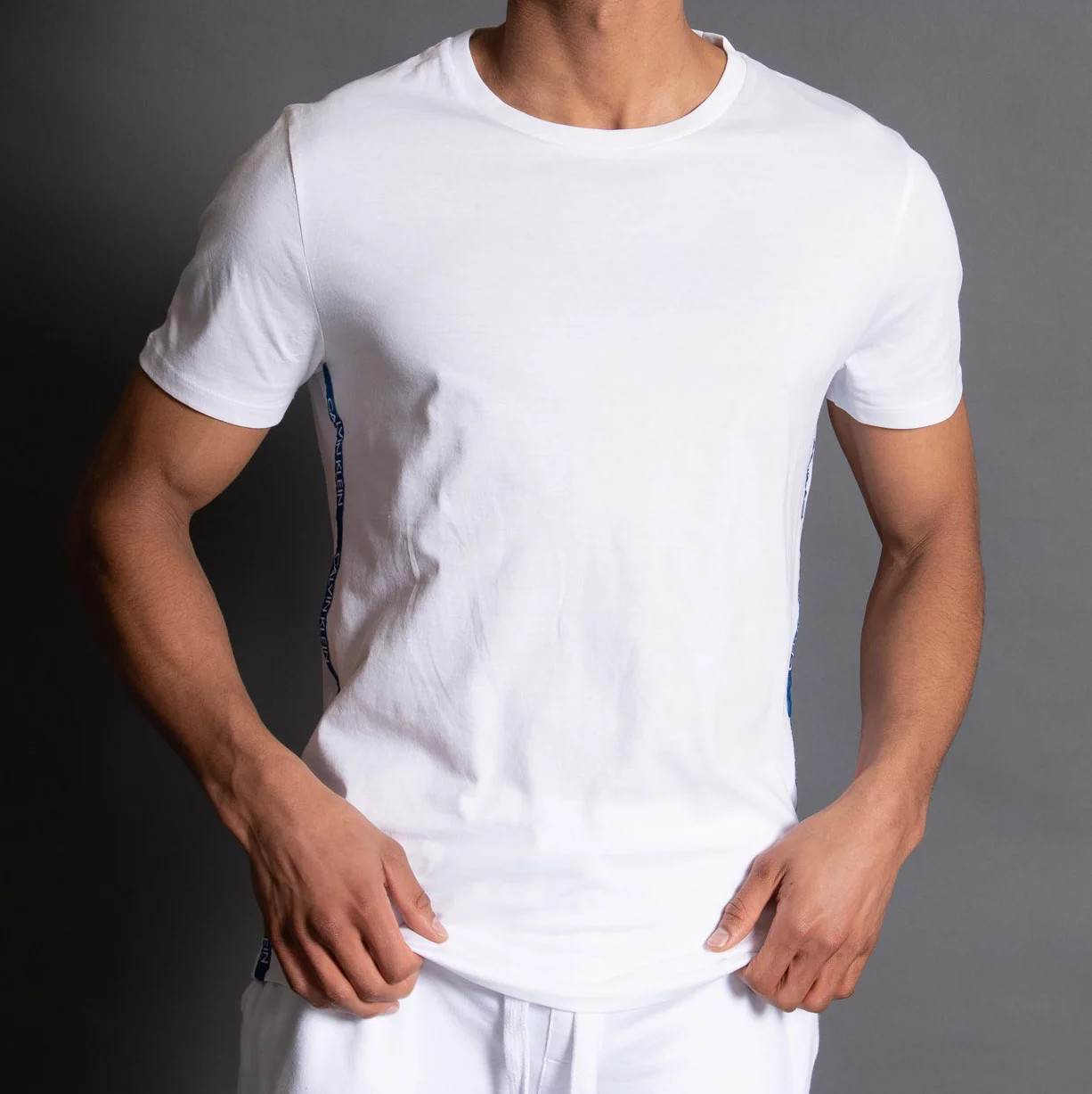 Pánské tričko s krátkým rukávem KM0KM00464-YCD - Calvin Klein XL (obrázek 4)