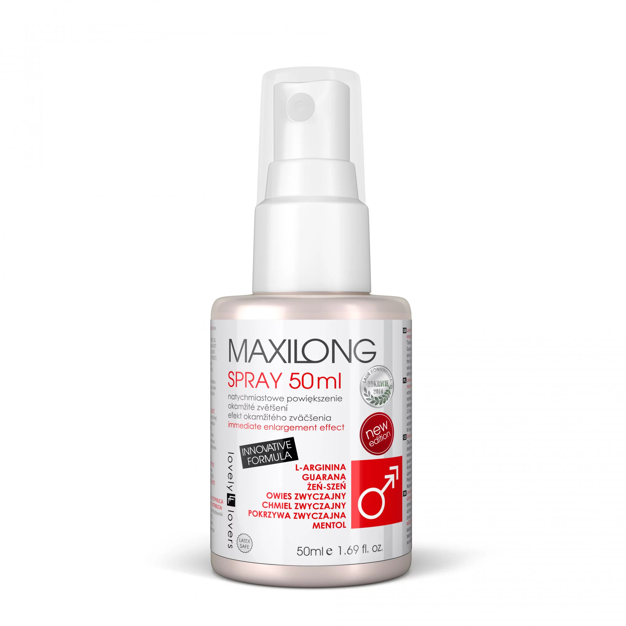 Intimný sprej Maxilong Spray Innovative Formula 50ml - Lovely Lovers