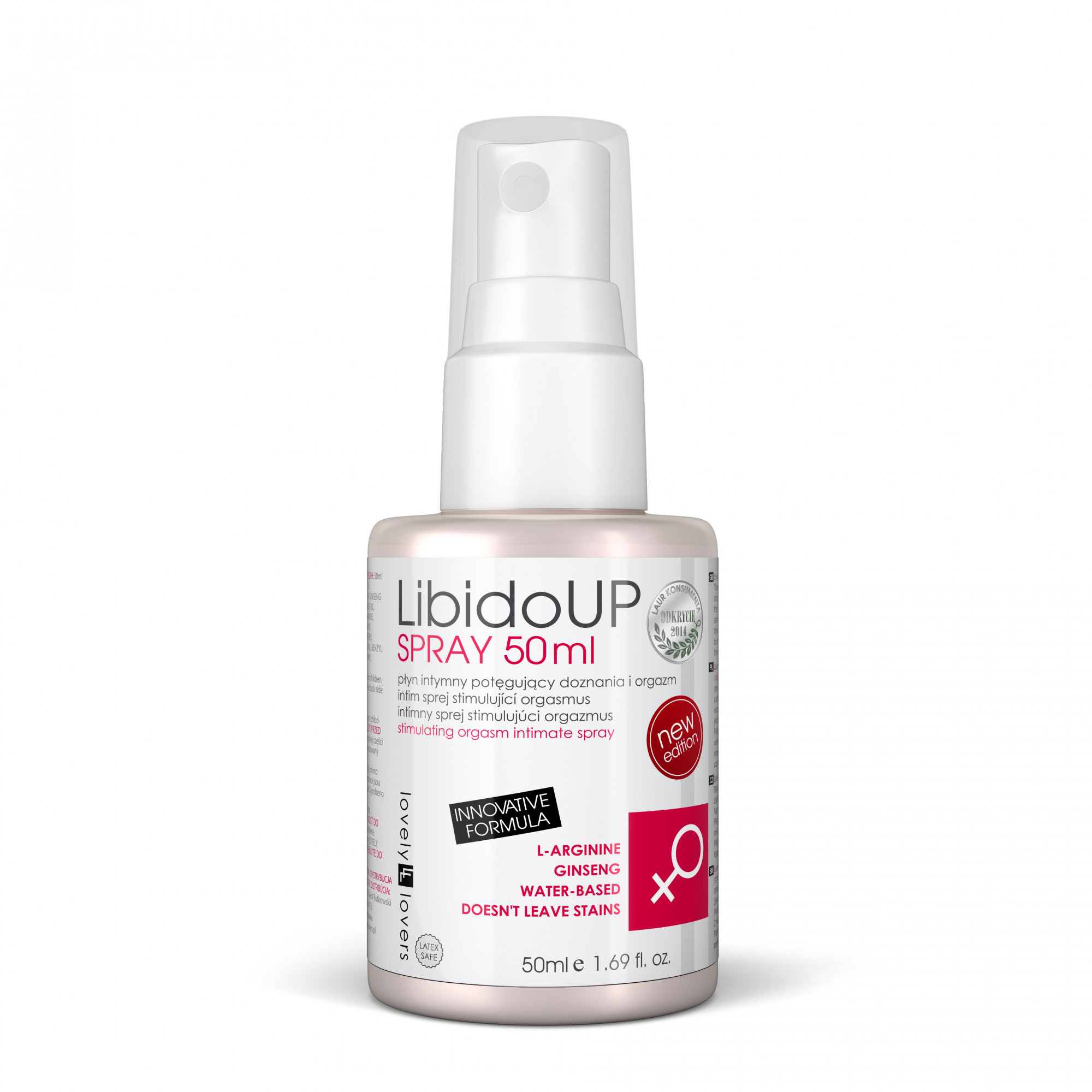 E-shop Intímne sprej LibidoUp Spray Innovative Formula 50ml - Lovely Lovers