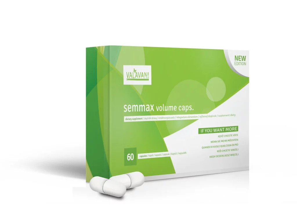 Kapsule pre mužov Semmax Volume Caps. 60 kapsúl - Valavani