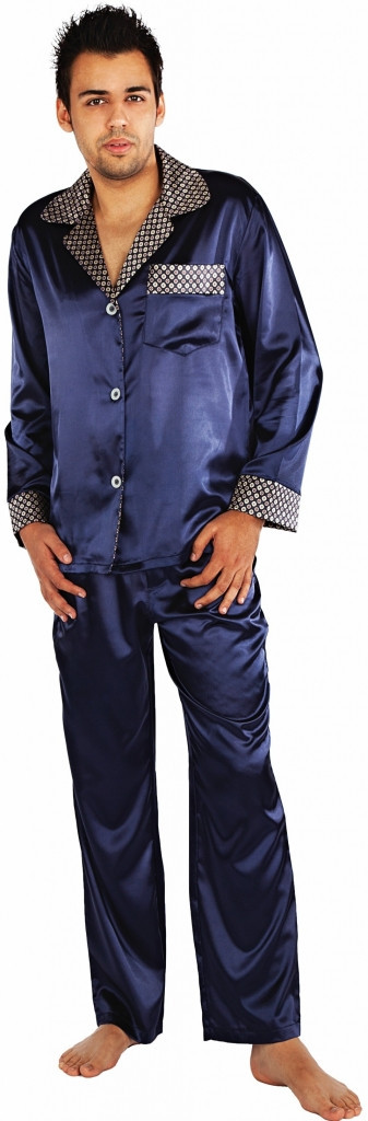 Pánské pyžamo model 17913429 - De Lafense Velikost: L, Barvy: bordó