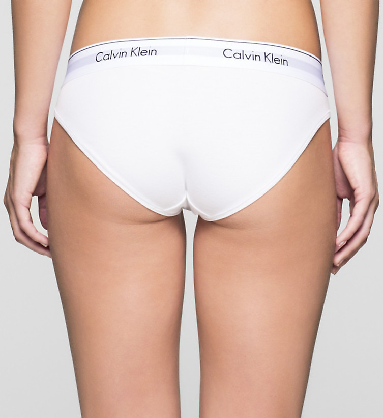 Kalhotky F3787E-100 bílá - Calvin Klein bílá XS