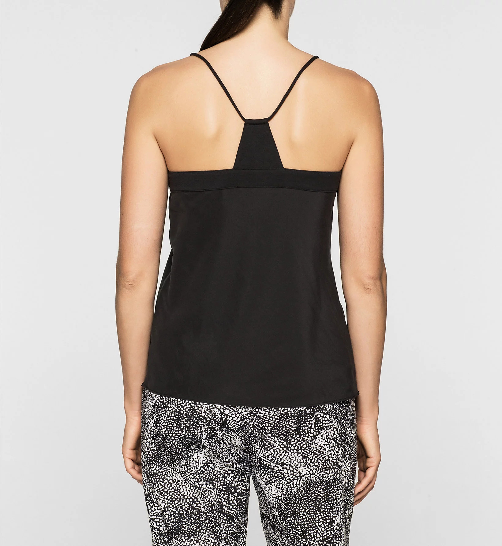 Dámské tílko QS5643E - Calvin Klein černá M