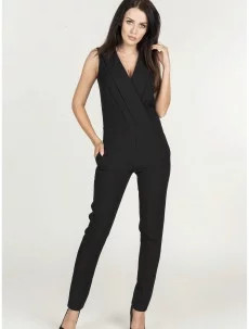 Dámský overal M48650 černý - Ptakmoda černá L