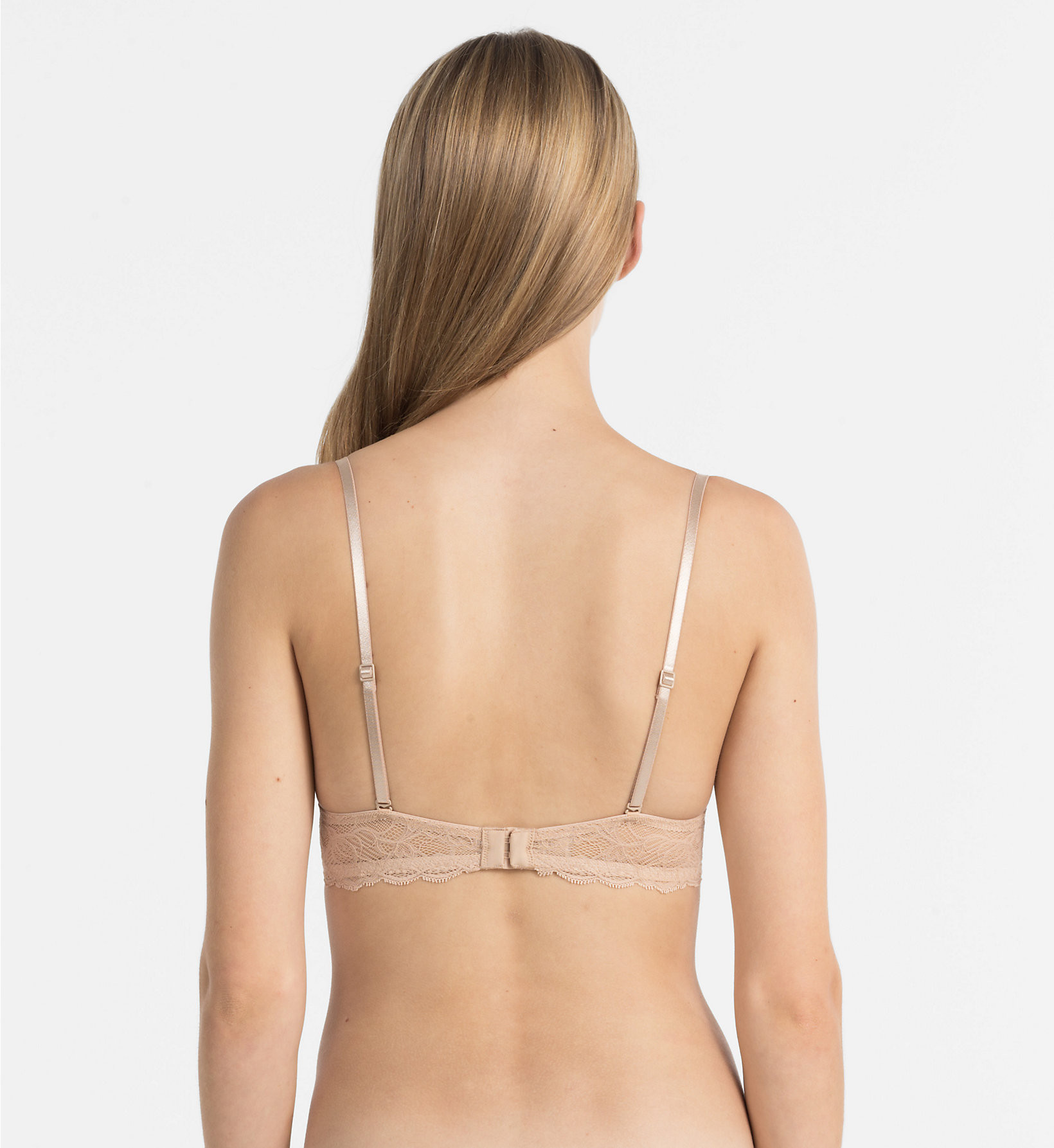 Podprsenka s kosticí model 5726523 tělová tělová 65B - Calvin Klein