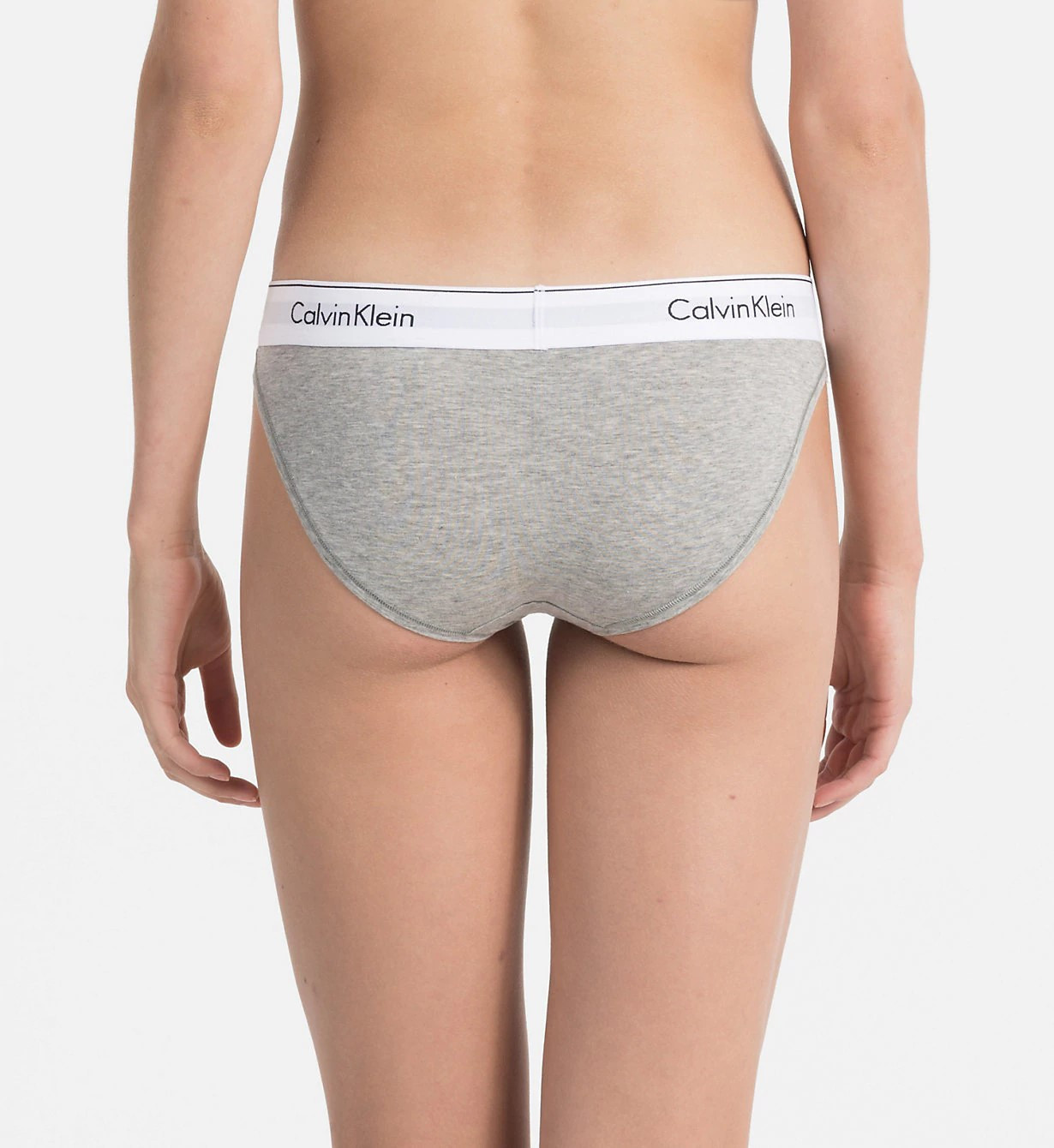 Kalhotky F3787E-020 šedá - Calvin Klein šedá S