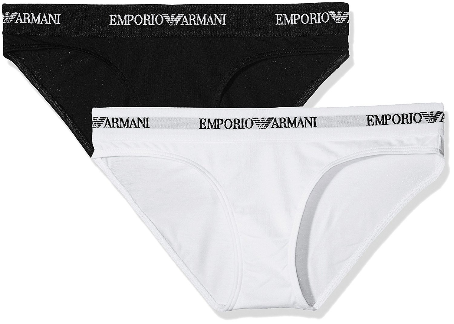 Levně Kalhotky černobílá černobílá XS model 5702504 - Emporio Armani