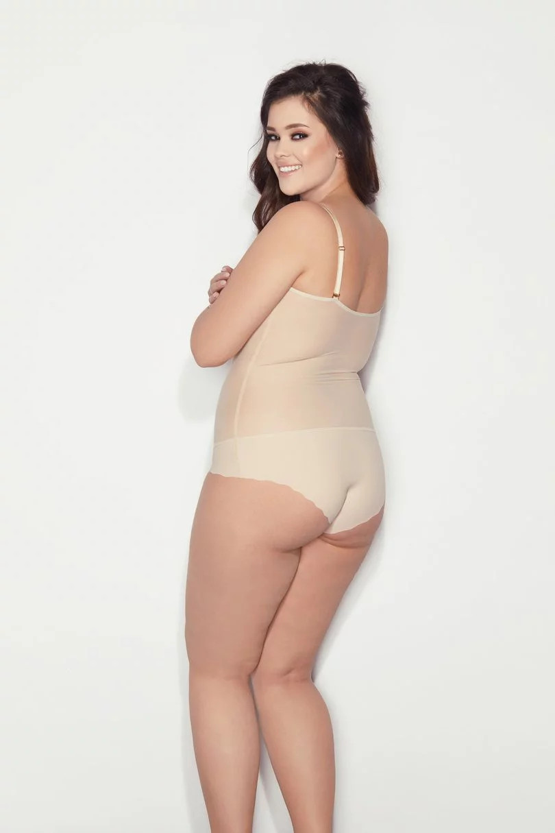 Dámské stahovací body Pure glam - Mitex černá 3XL (obrázek 6)