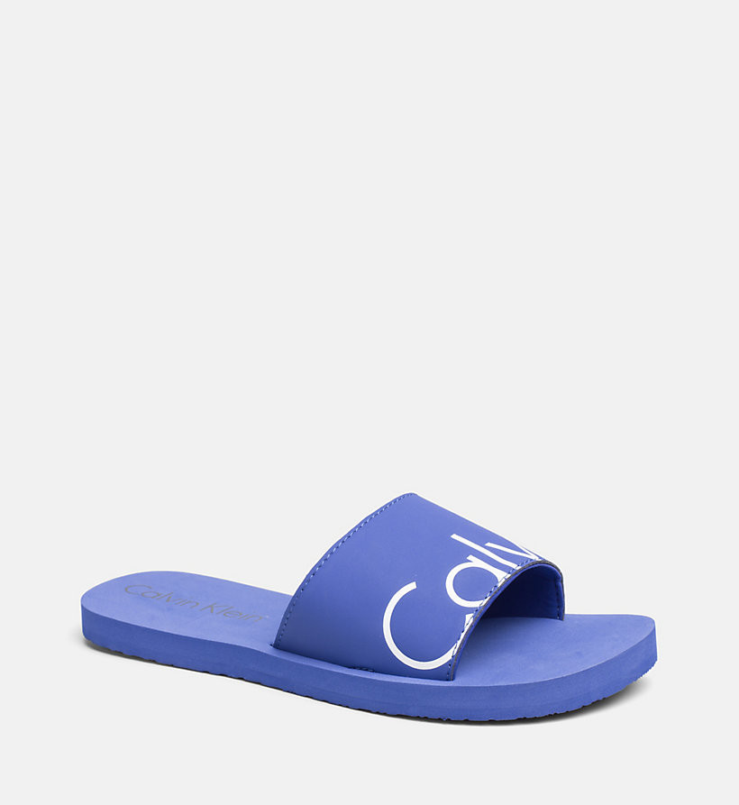 Pantofle model 5913347 modrá modrá 41/42 - Calvin Klein