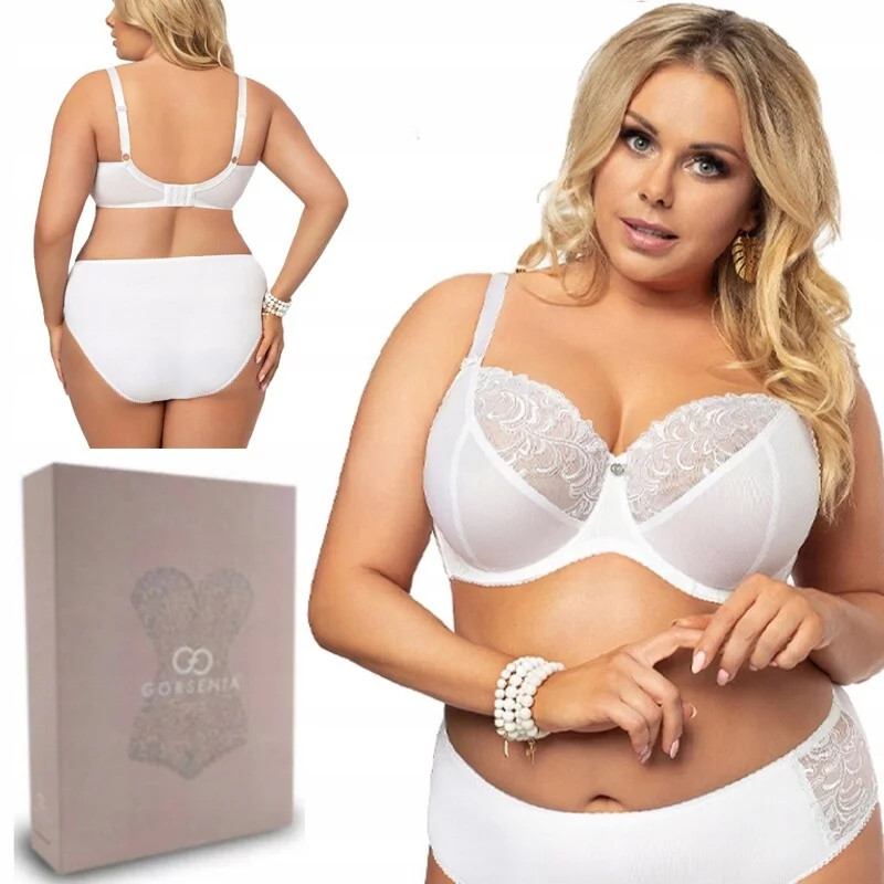 Dámska podprsenka K378 VICTORIA biela - GORSENIA 110D bílá