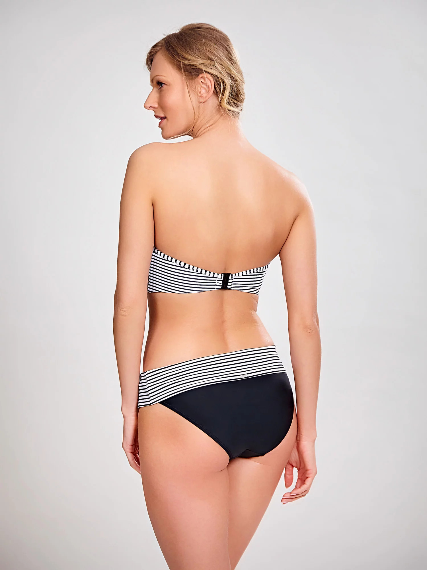 Dámský spodní díl plavek Anya Stripe SW0897 - Panache černo - bílá 34 (obrázek 6)