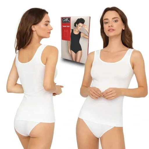 Dámské tílko Essentials Tank Top 2786S Tmavě modrá - Gatta tmavě modrá M (obrázek 3)