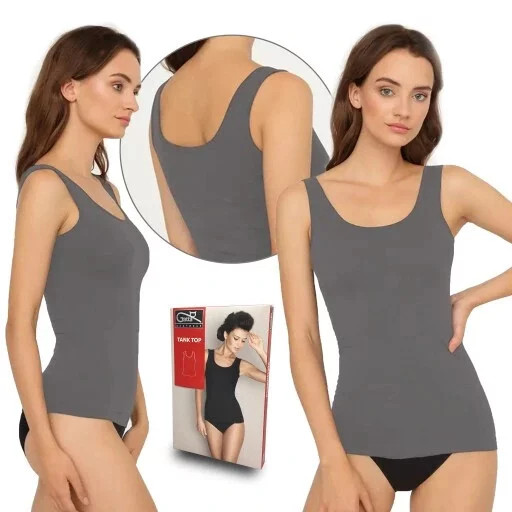 Dámské tílko Essentials Tank Top 2786S Tmavě modrá - Gatta tmavě modrá M (obrázek 5)