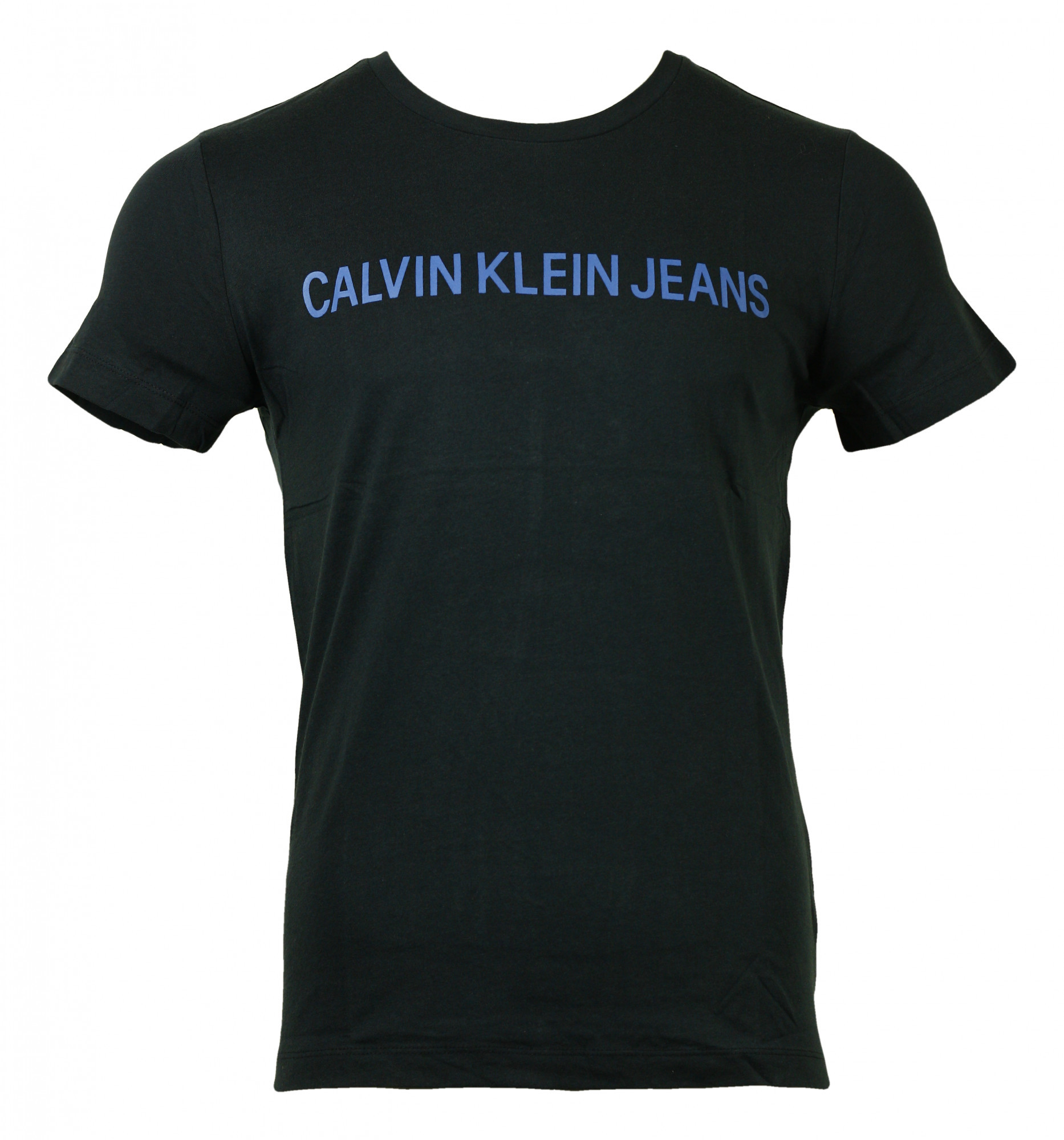 Pánske tričko OU57 tmavo modrá - Calvin Klein XL tmavě modrá