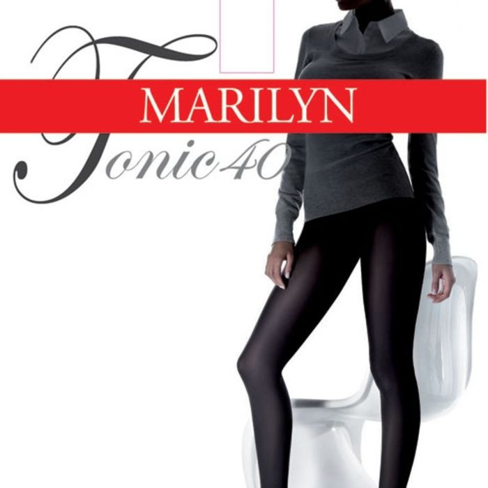 E-shop Pančuchové nohavice Marilyn Tonic 40 - Marilyn 2-S grigio