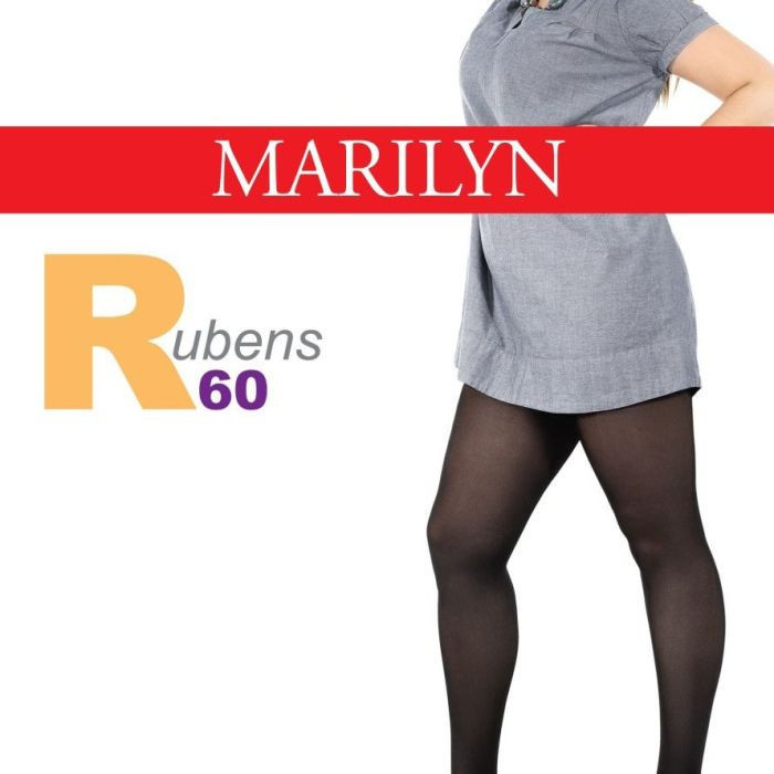 E-shop Pančuchové nohavice Marilyn Rubens 60 DEN - Marilyn 2-S čokoládová