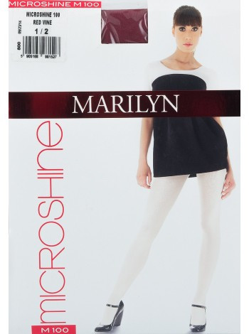 E-shop Dámske pančuchy Microshine 100 - Marilyn 1/2 antrazit