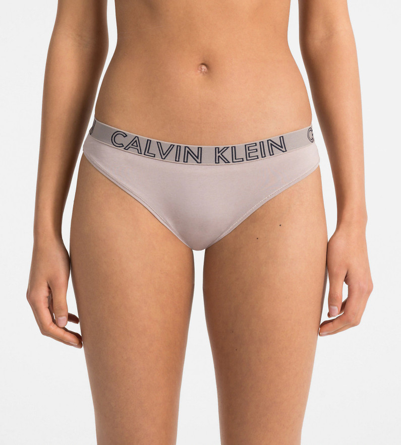 Dámské kalhotky QD3637E - Calvin Klein tmavě modrá XS