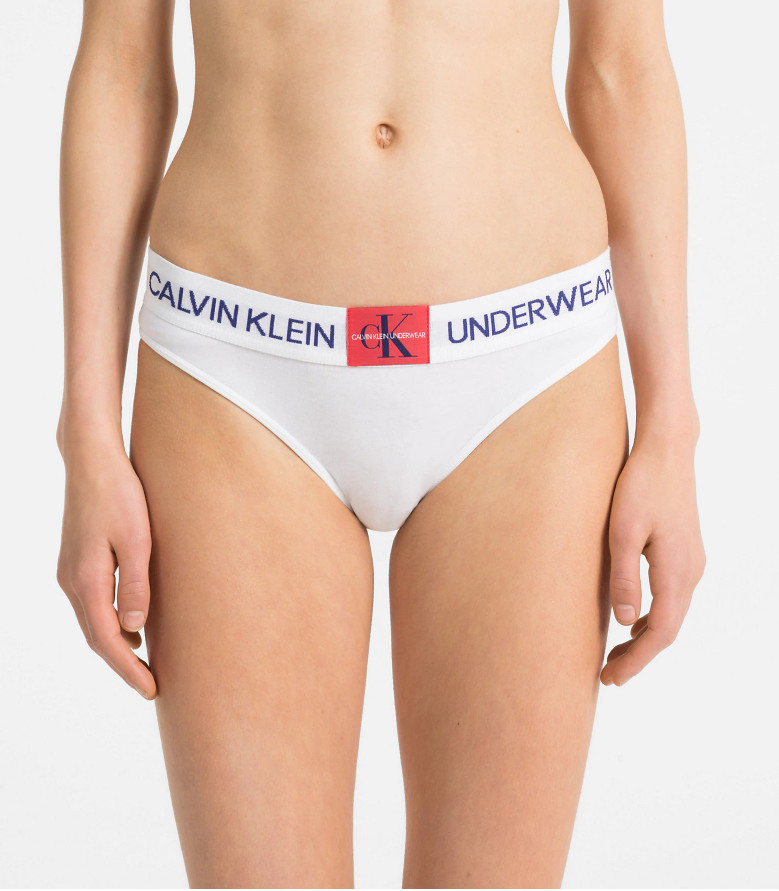 E-shop Dámske nohavičky QF4994E - Calvin Klein XS bílá