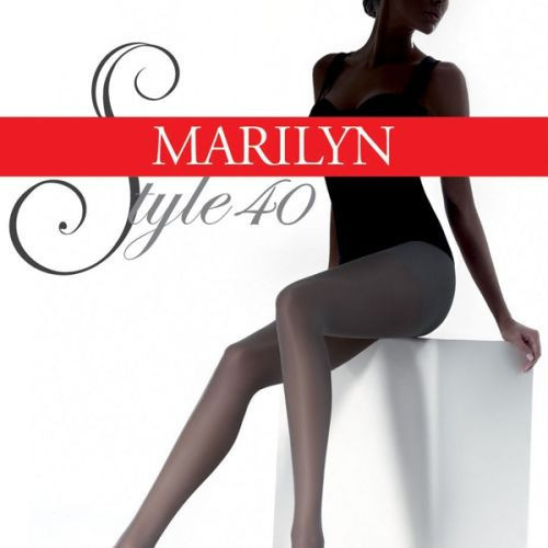 E-shop Dámske pančuchové nohavice Style 40 - Marilyn 2-S tmavě hnědá