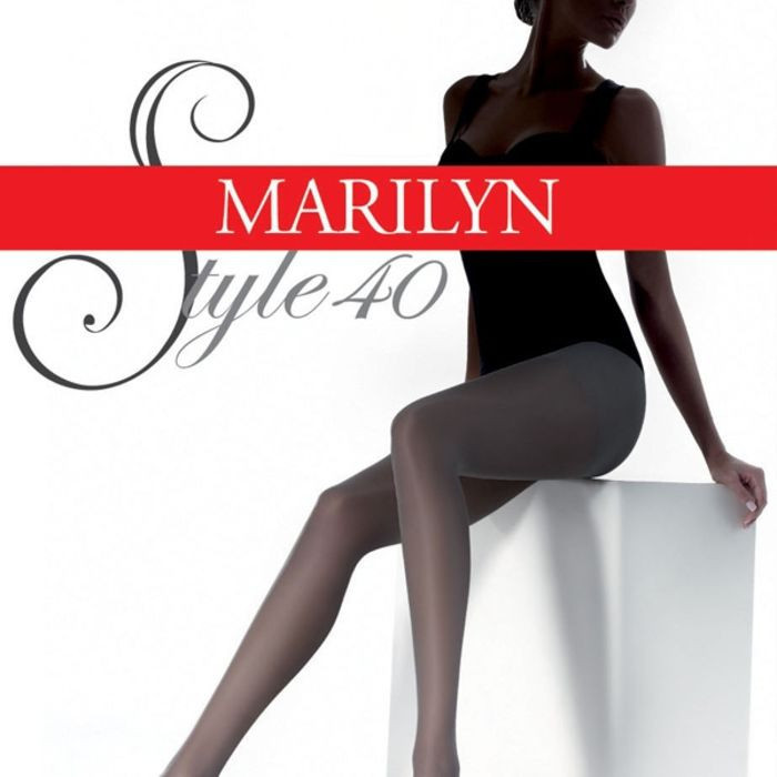 E-shop Dámske pančuchové nohavice Style 40 den - Marilyn 2-S nero
