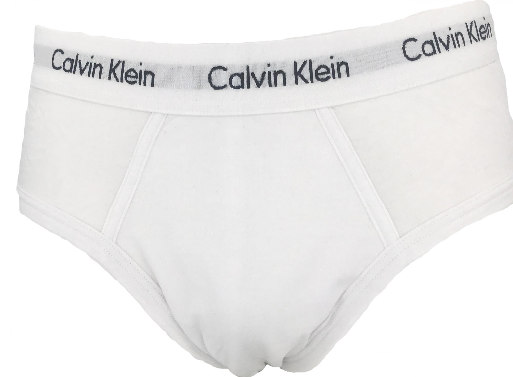 Pánské slipy model 7132044 bílá bílá XL - Calvin Klein