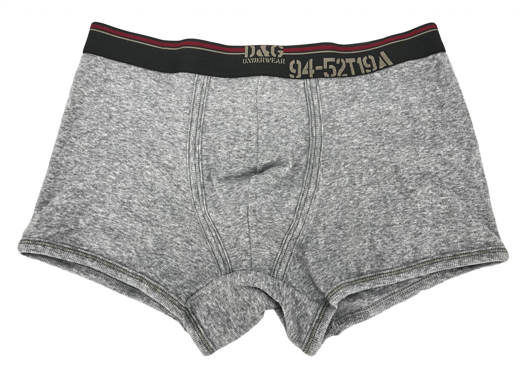 Pánske boxerky M30674 sivá s pásikom - Dolce & Gabbana S šedá