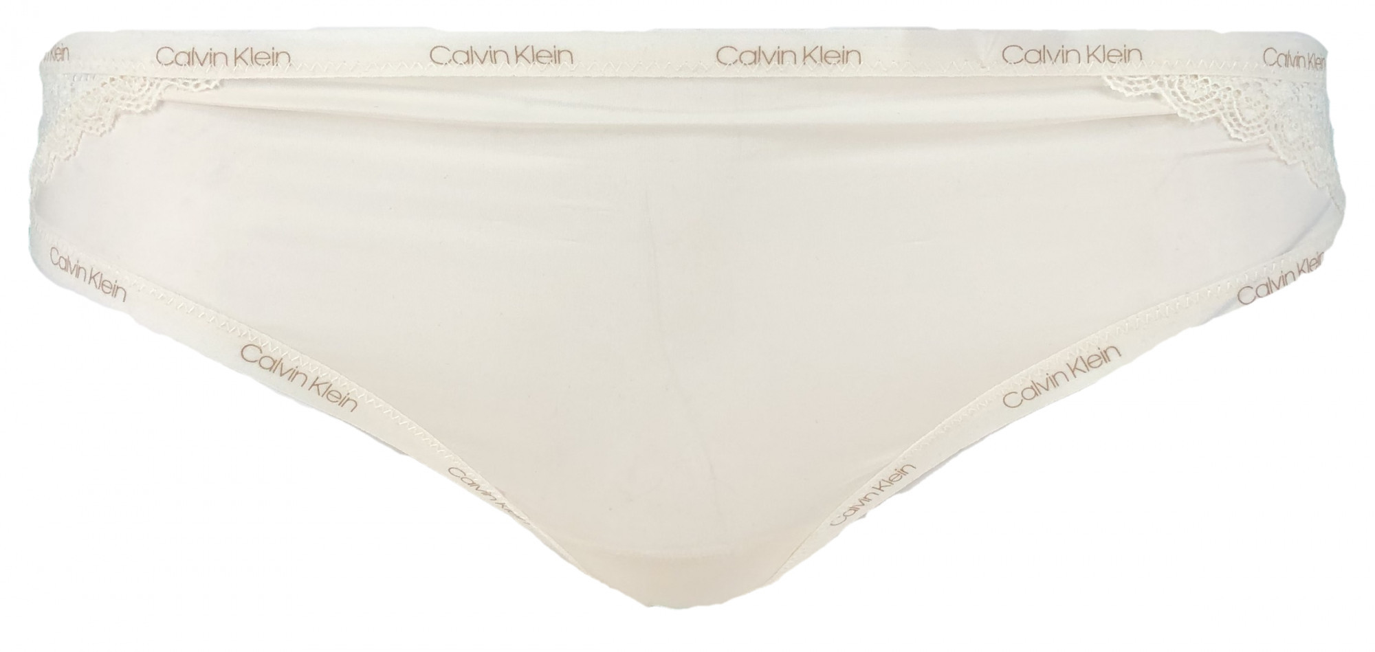 Brazilské kalhotky model 16525749 101 krémová krém XS - Calvin Klein