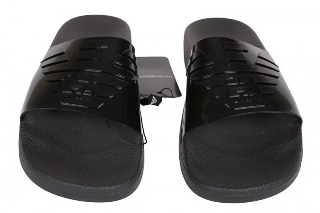 Pantofle X4PS02 černá - Emporio Armani černá 45 (obrázek 3)