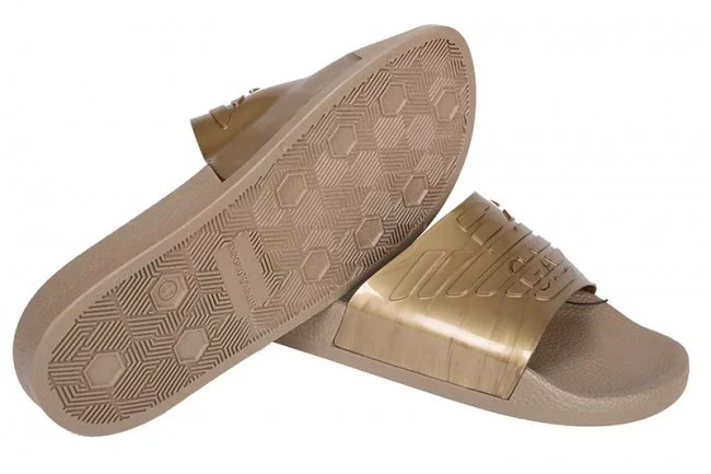 Pantofle X4PS02 zlatá - Emporio Armani zlatá 43 (obrázek 3)
