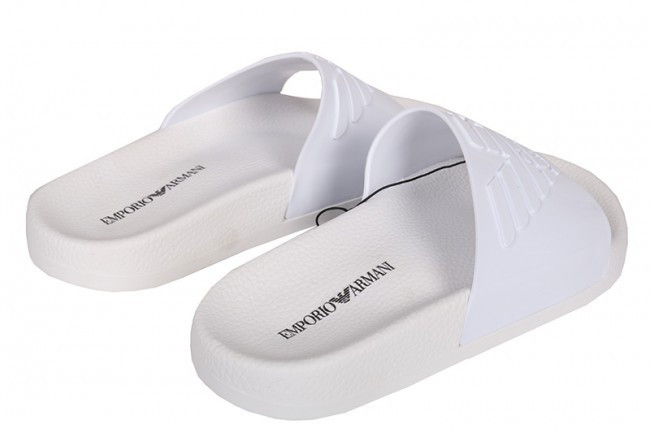 Pantofle X3PS02 bílá - Emporio Armani bílá 37