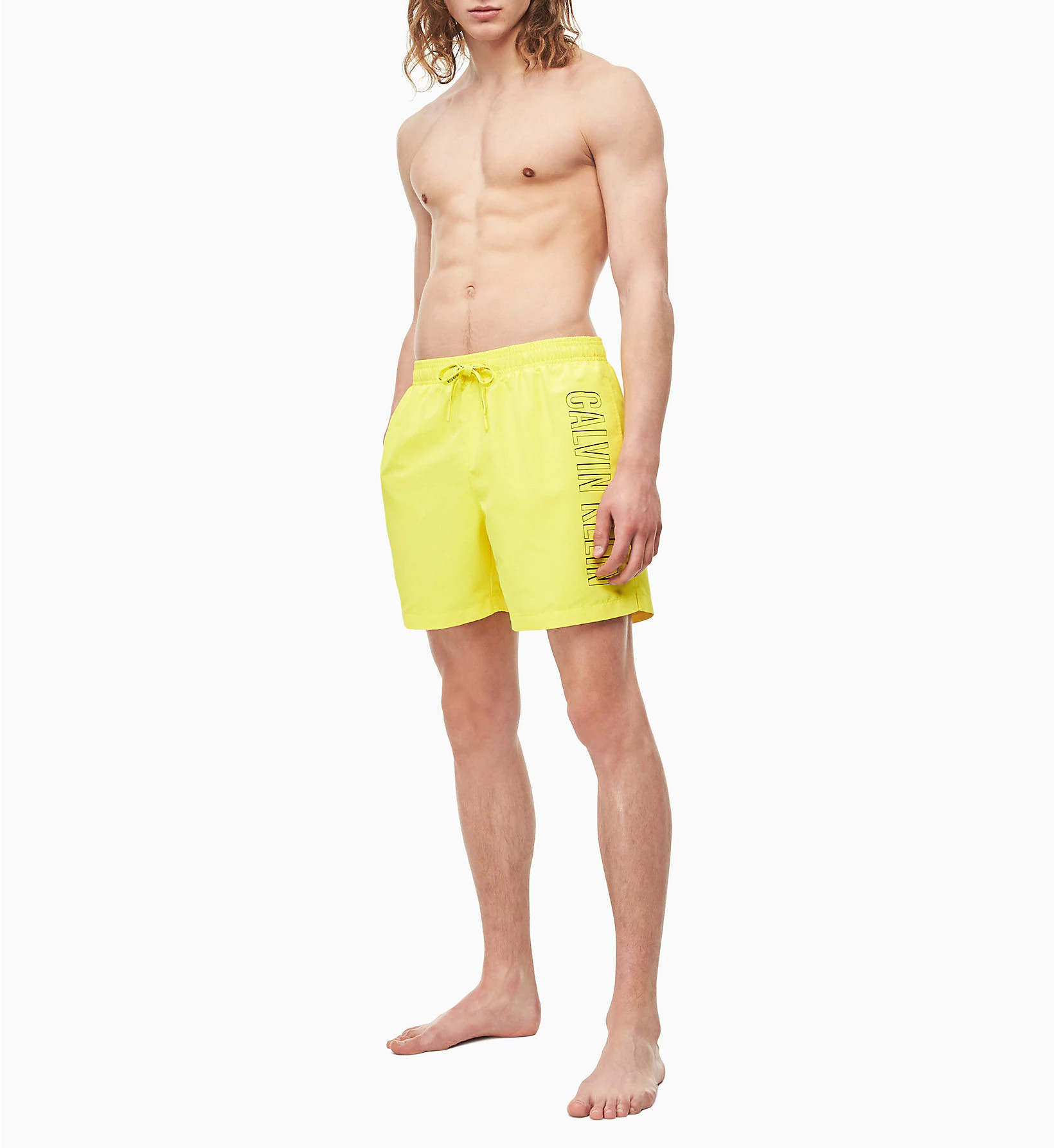 Pánské plavecké šortky model 7685191 žlutá žlutá M - Calvin Klein