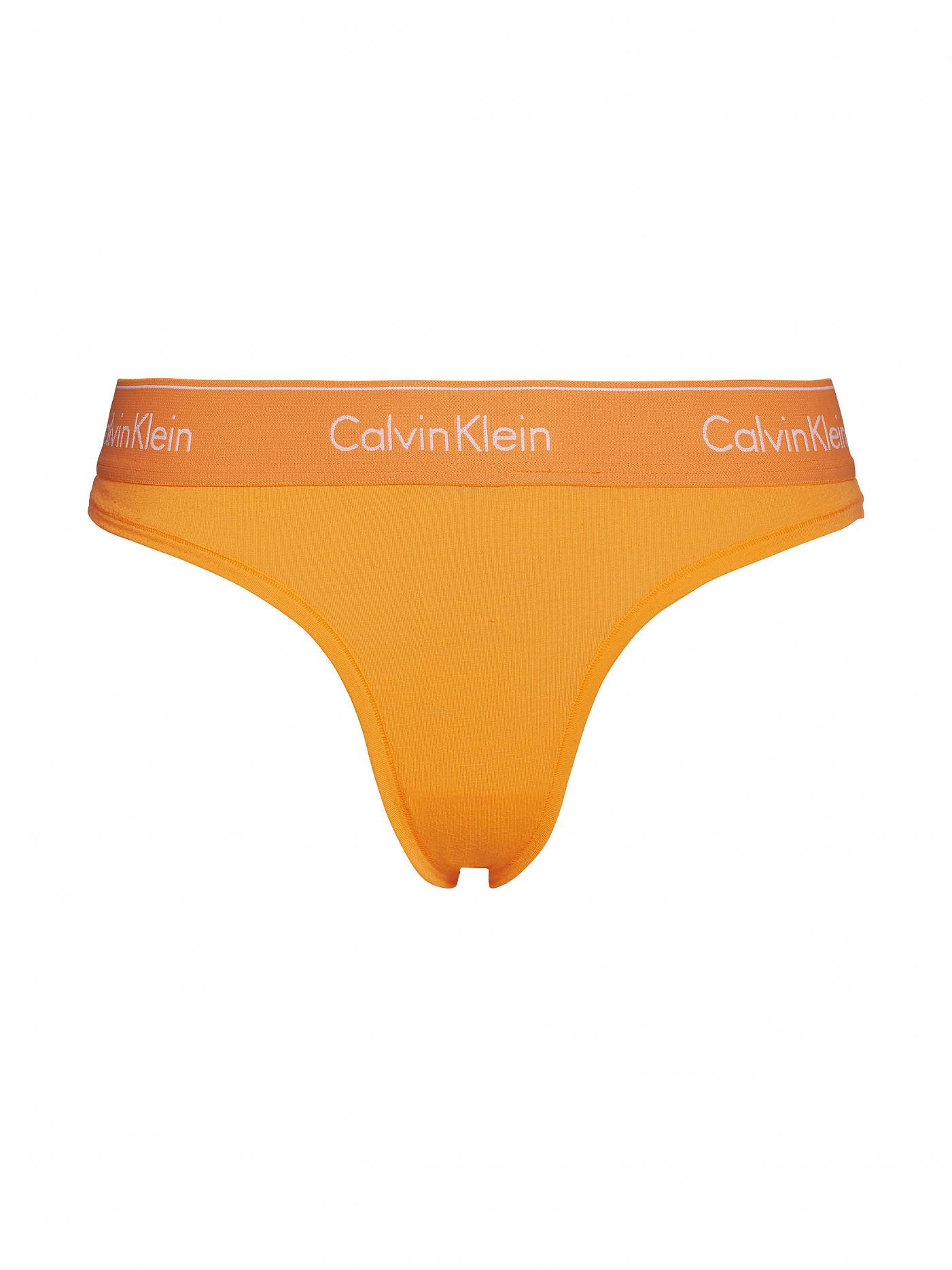 Kalhotky model 7859774 oranžová oranžová XS - Calvin Klein