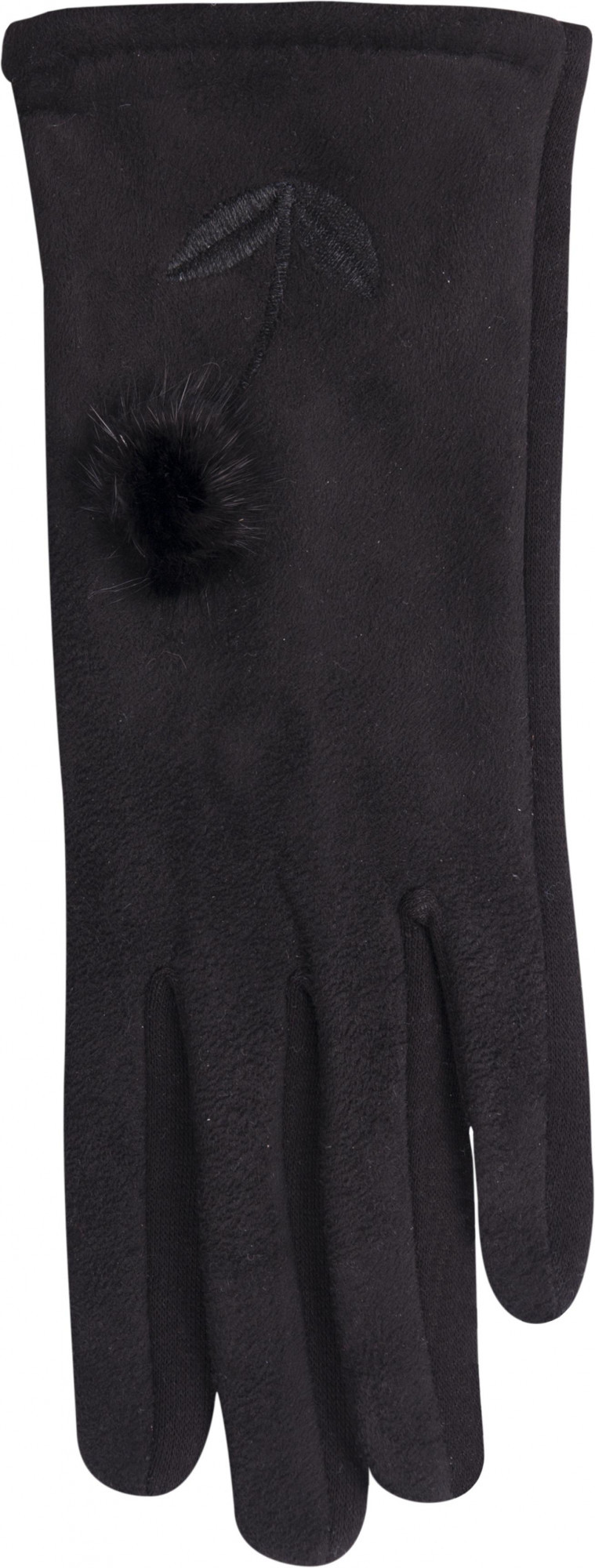 Levně Dámské rukavice model 7951015 černá černá 24 cm - Yoclub