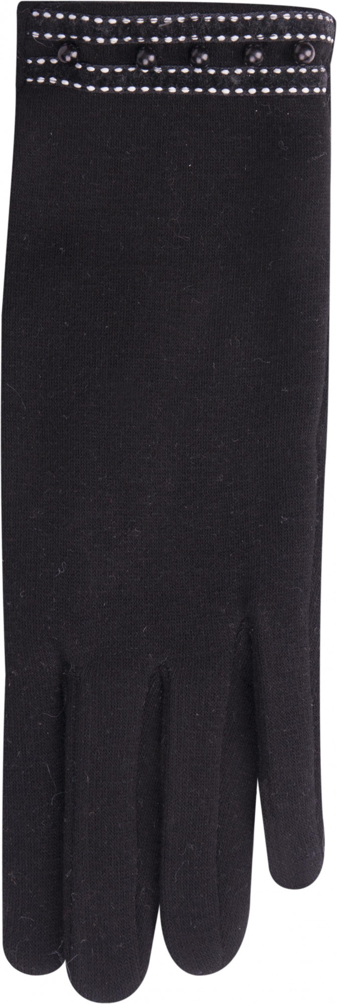 Levně Dámské rukavice model 7951017 černá černá 24 cm - Yoclub